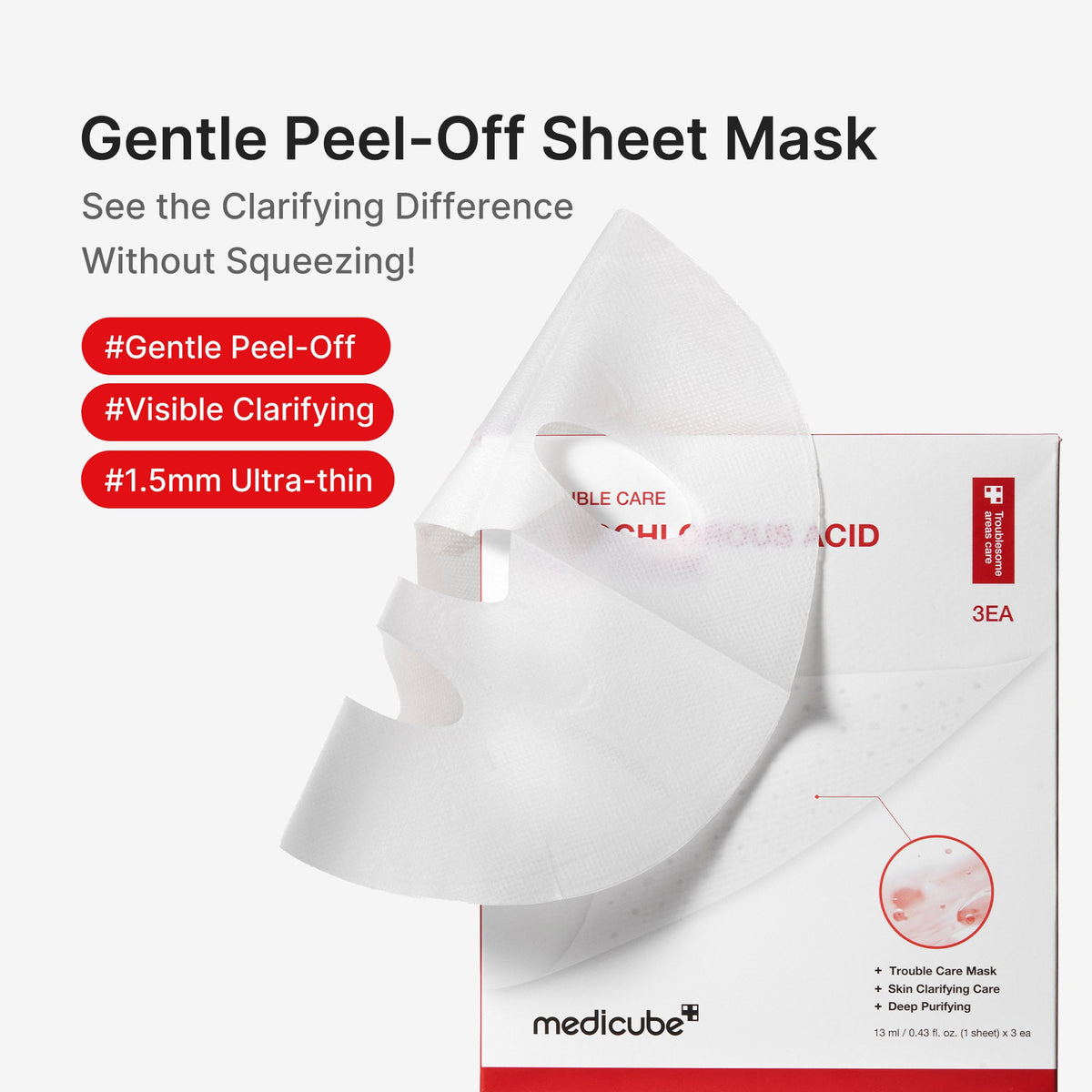 Hypochlorous Acid Peel Mask Y5