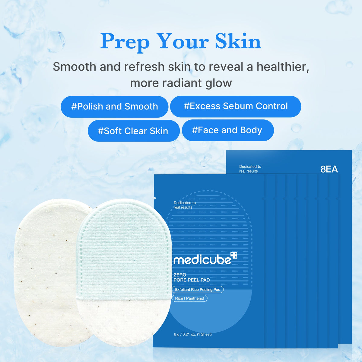 Zero Pore Peeling Pads (8ea) T0