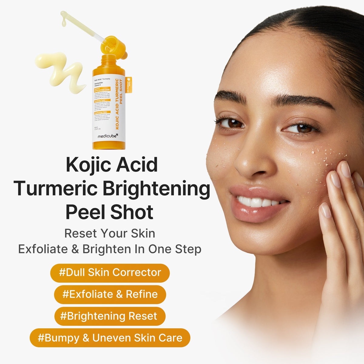 Kojic Acid Turmeric Peel Shot S1