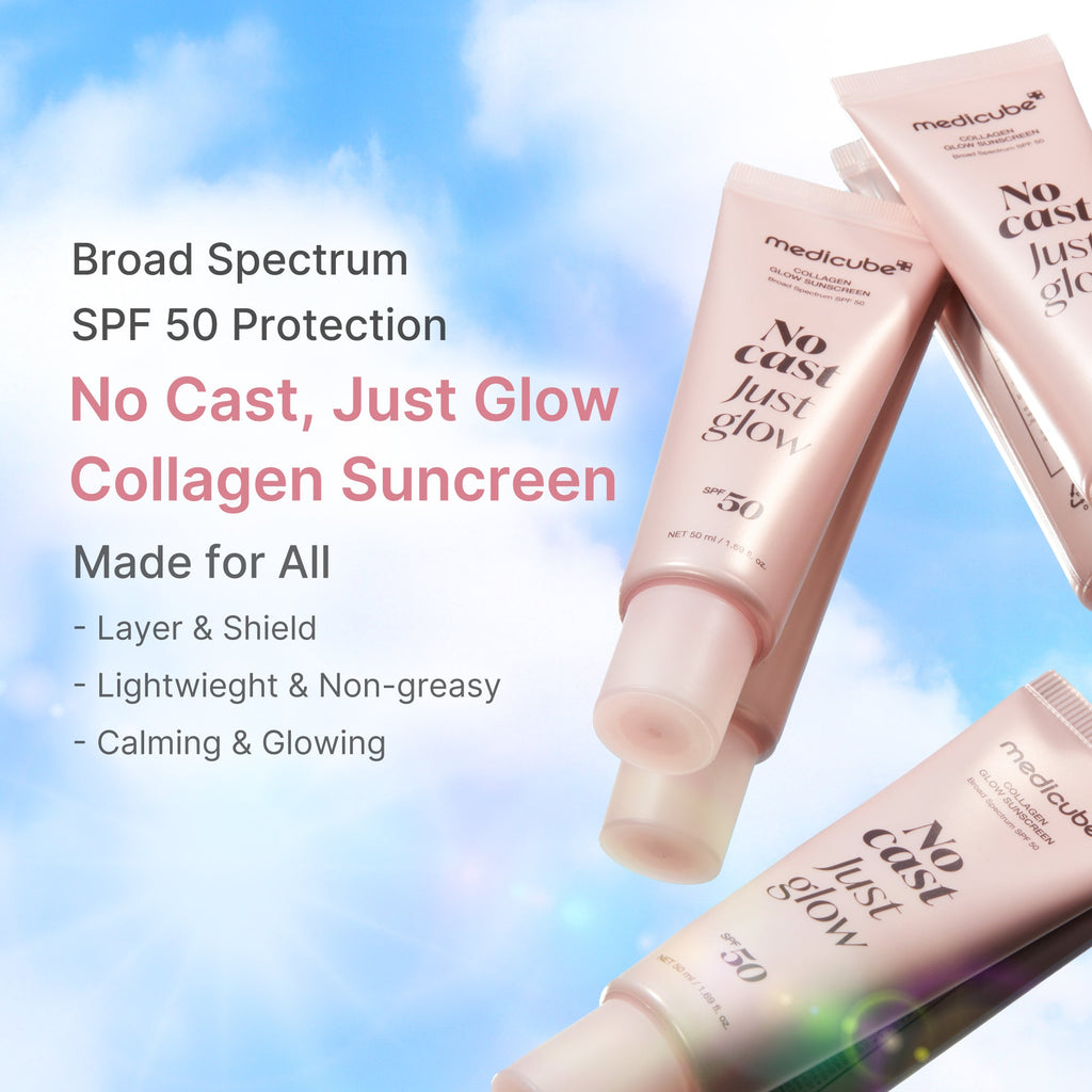 No Cast Just Glow Collagen Sunscreen F3