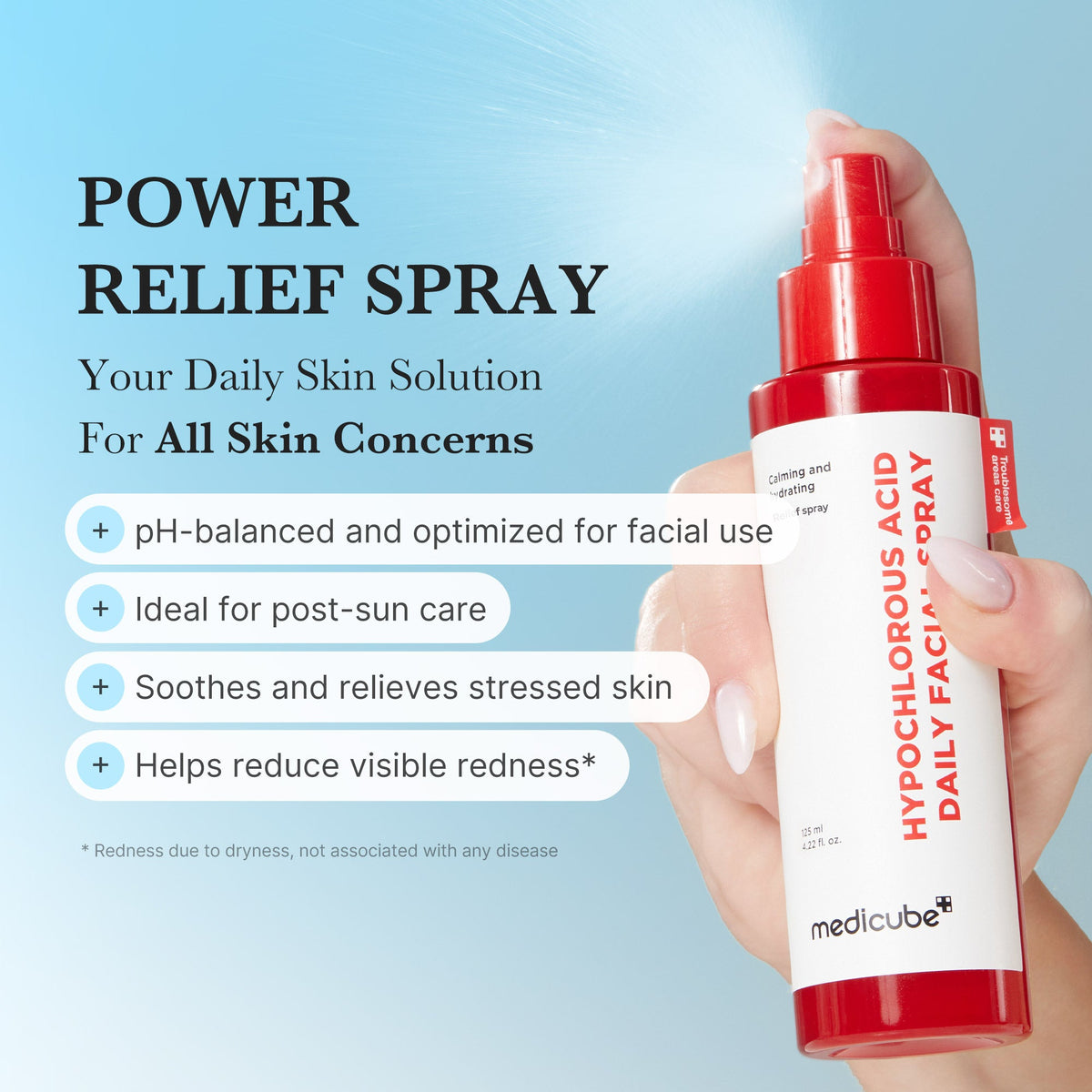 Hypochlorous Acid Power Soothing Spray N3