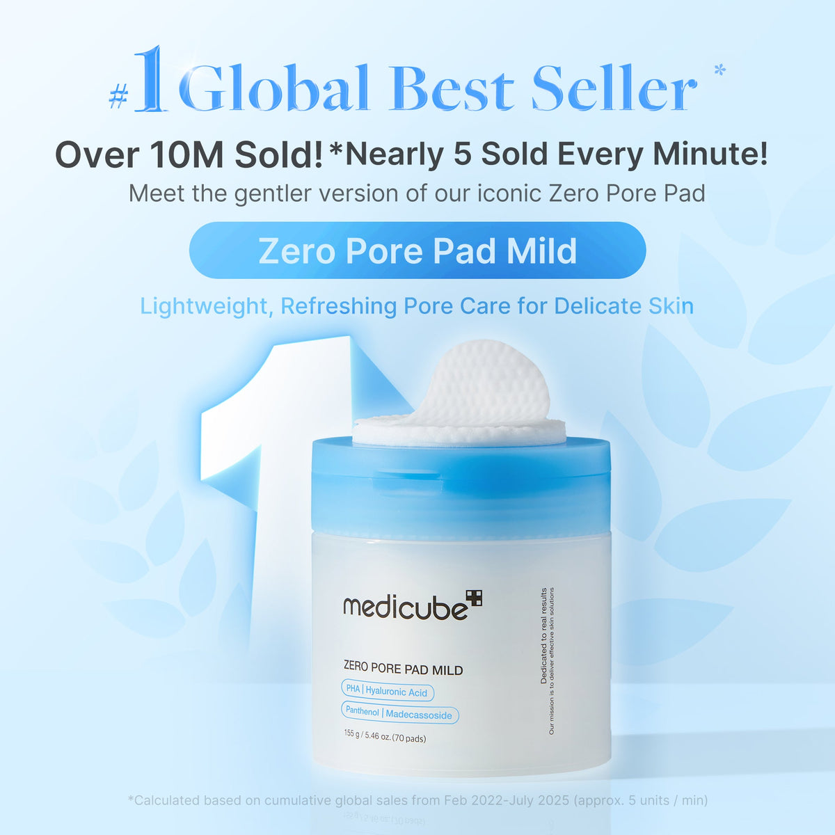 Zero Pore Madecassoside Pads (Mild) L2