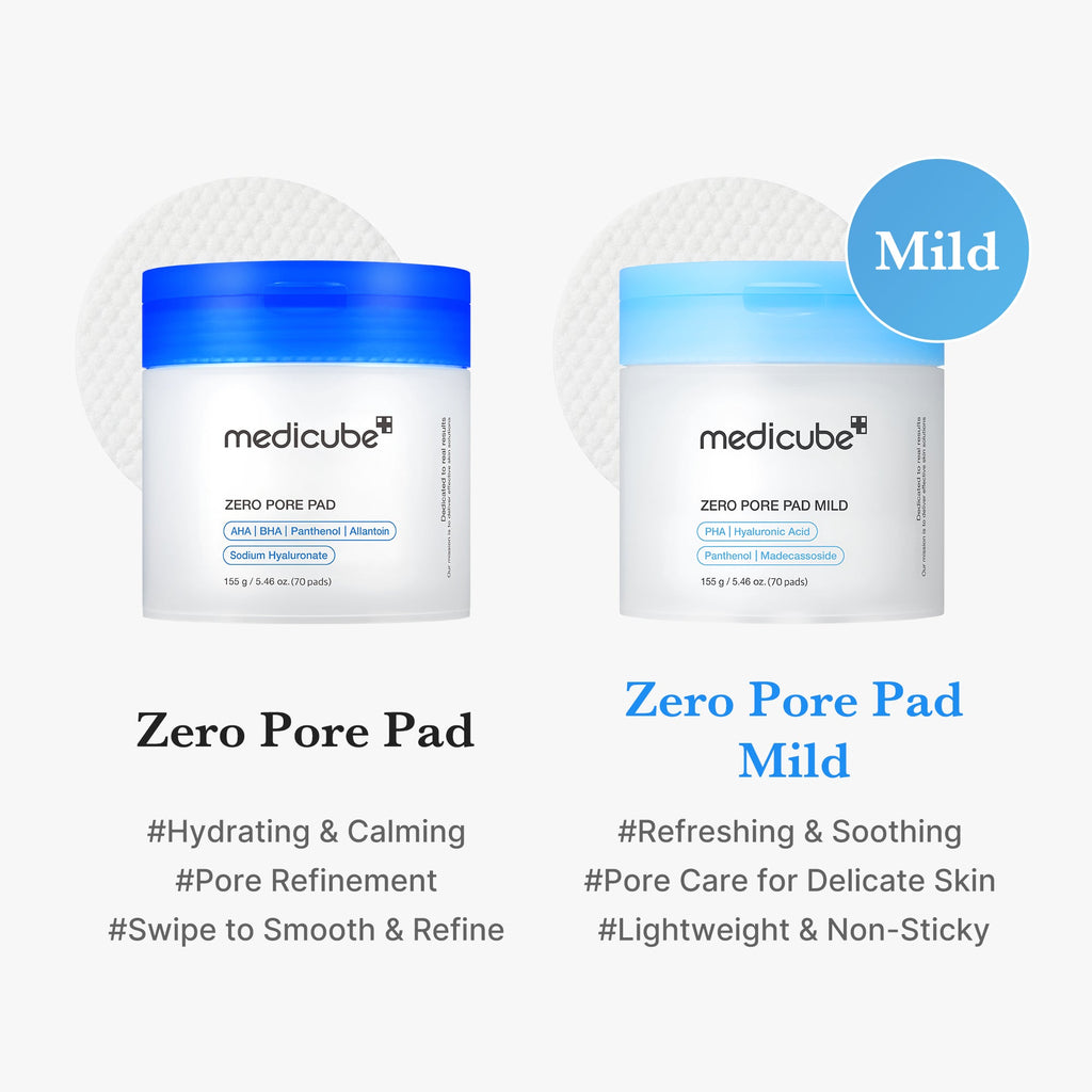 Zero Pore Madecassoside Pads (Mild) O1