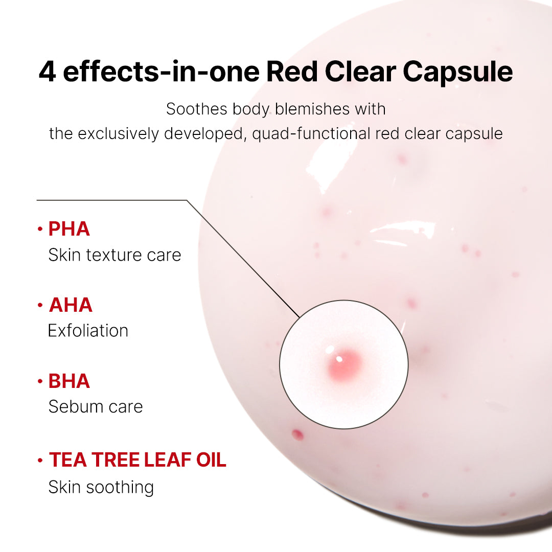 Red Clear Capsule Body Lotion I3