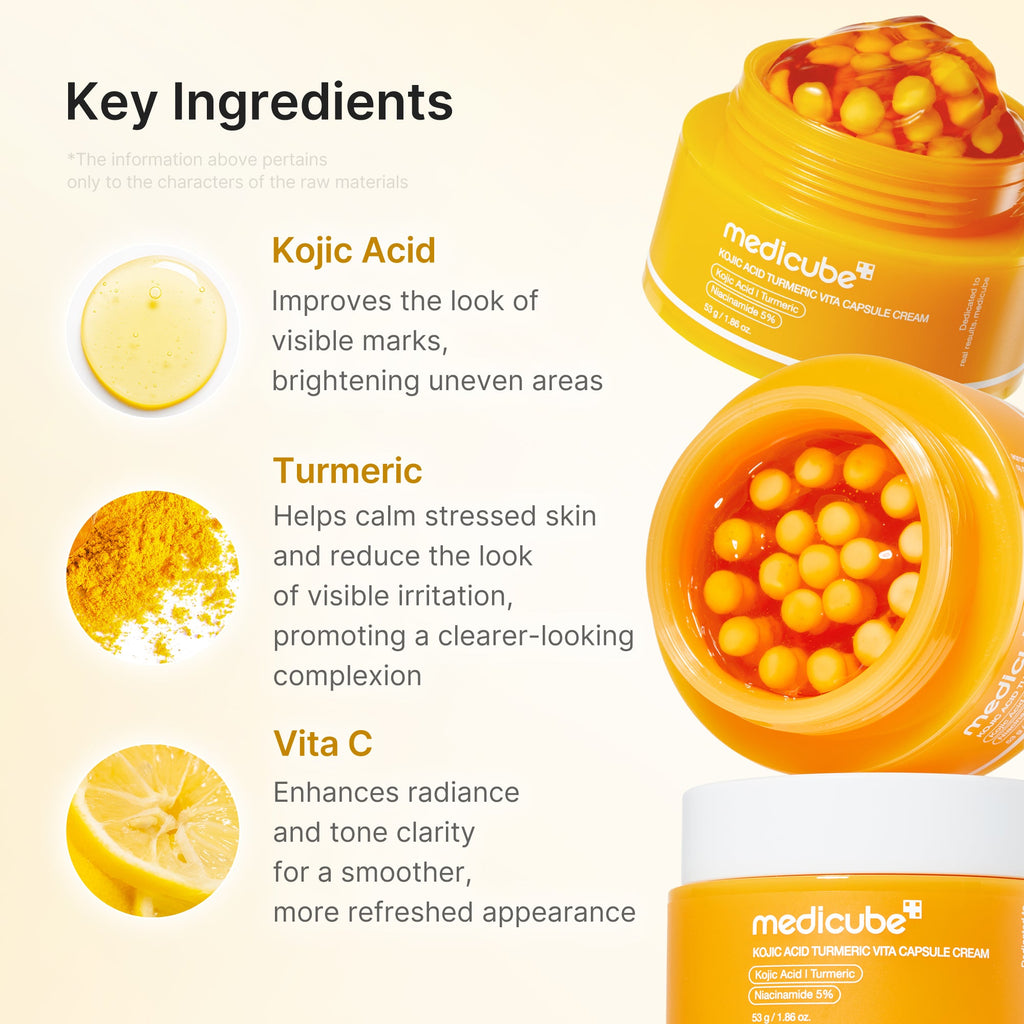 Kojic Acid Turmeric Vita Capsule Cream K2