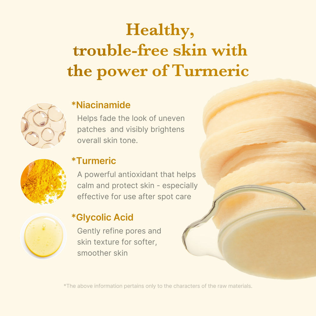 Kojic Acid Tumeric Toner Pad N2