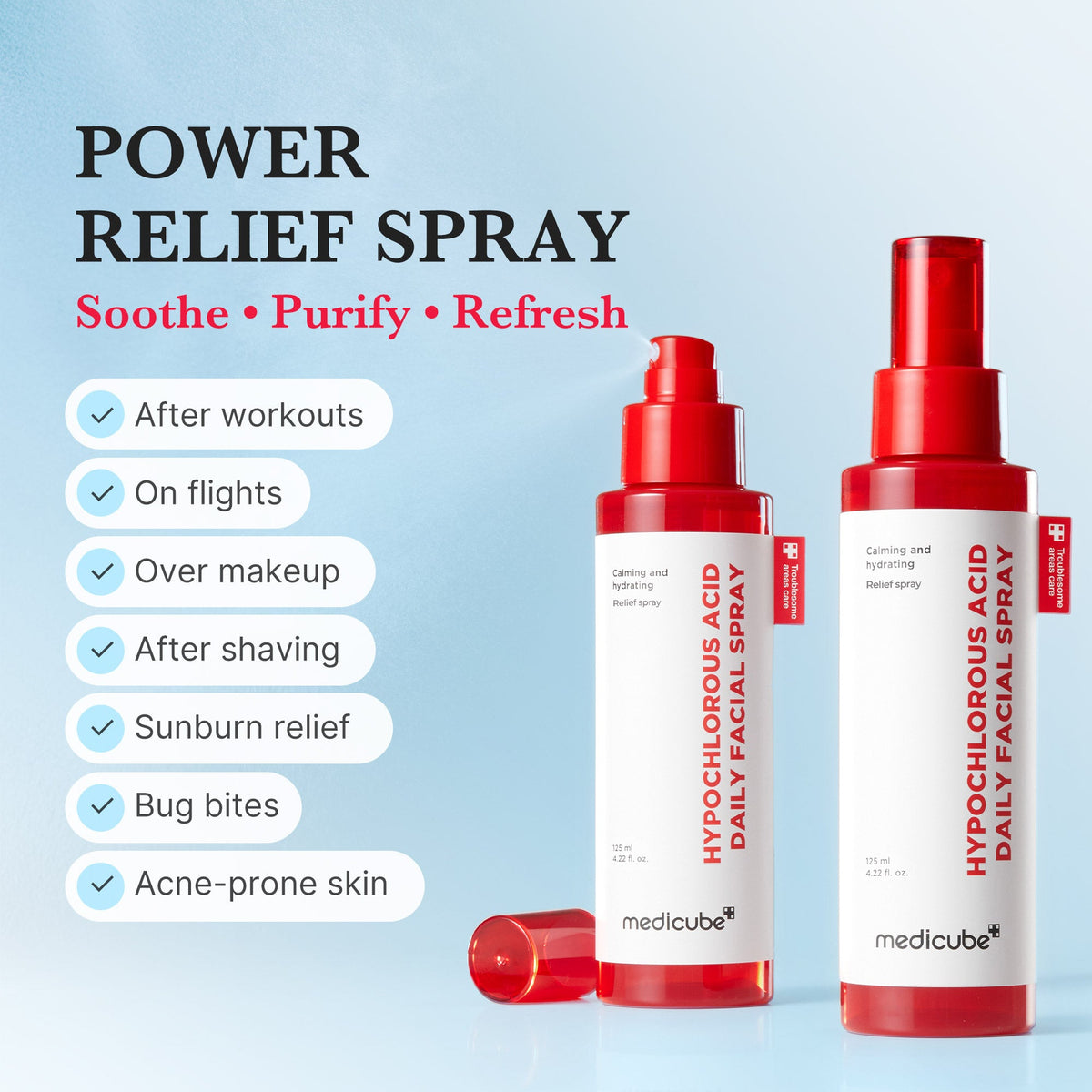 Hypochlorous Acid Power Soothing Spray N3