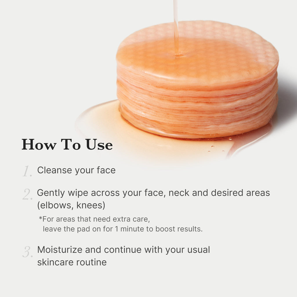 Red Succinic Acid Panthenol Pads K8