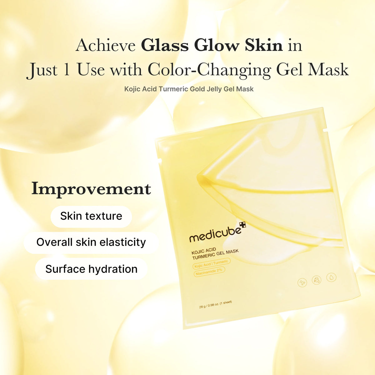 Kojic Acid Turmeric Gold Jelly Gel Mask Z2