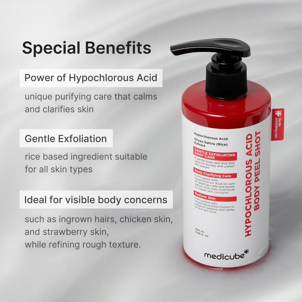 Hypochlorous Acid Rice Body Peel Shot U0