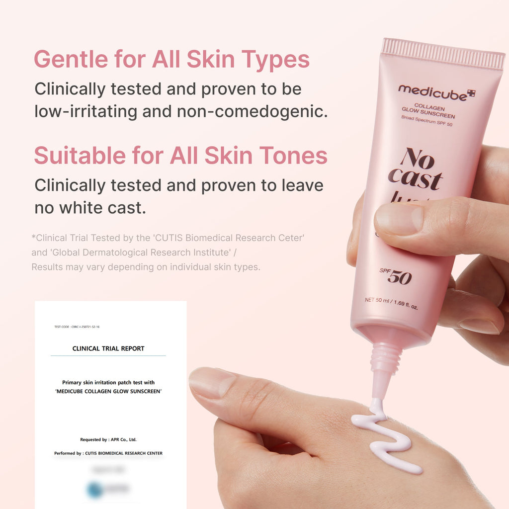 No Cast Just Glow Collagen Sunscreen F3