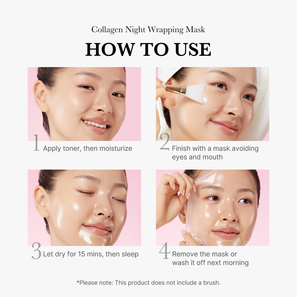 Collagen Night Wrapping Mask V8