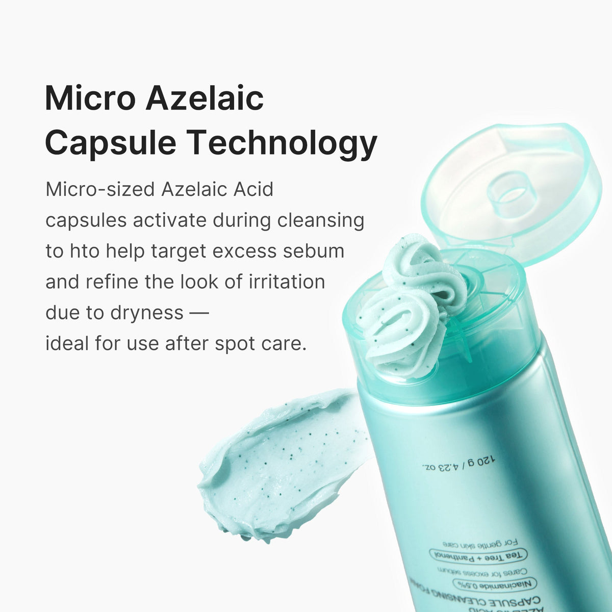 Azelaic Acid Capsule Foam Cleanser Z1