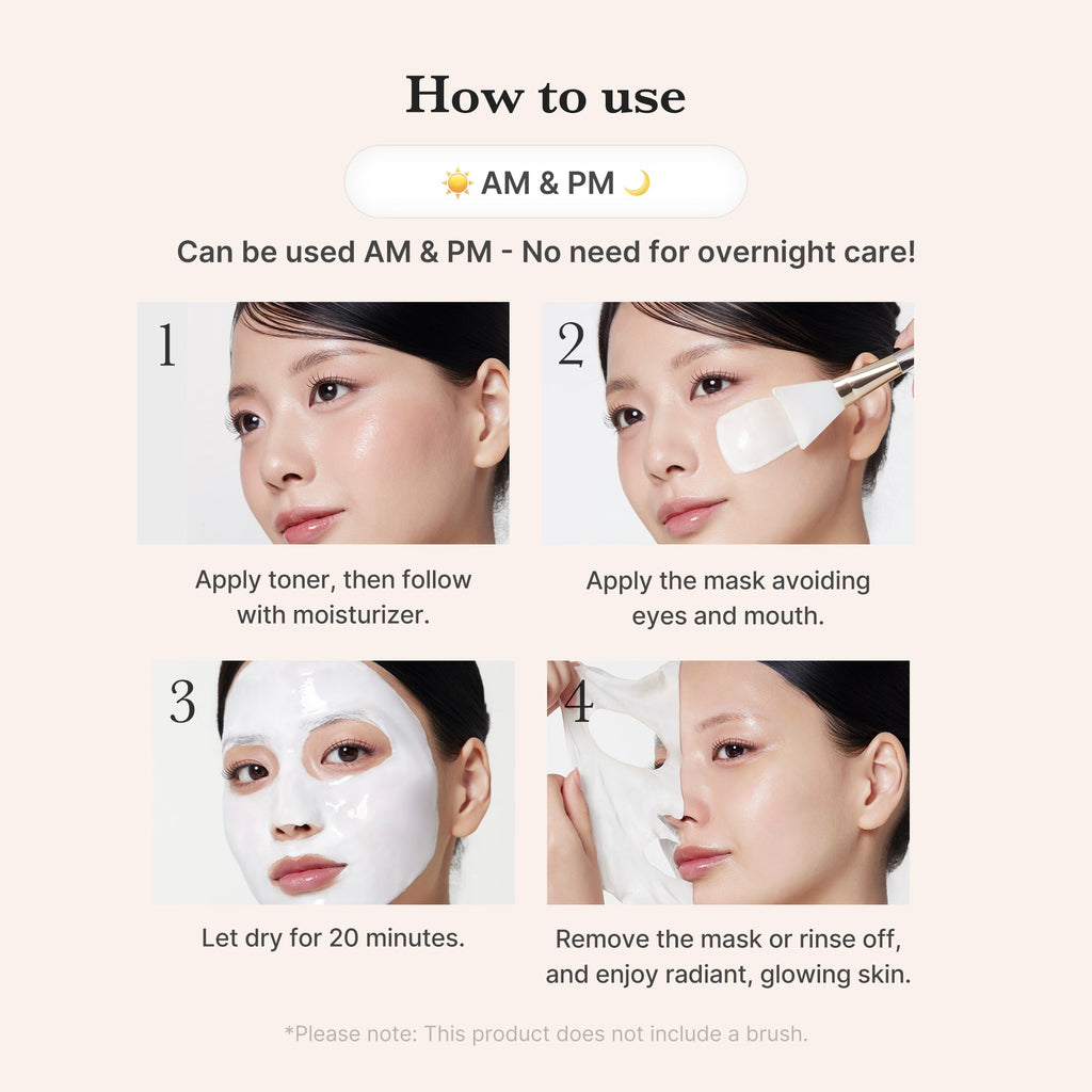 Collagen Milky Glow Daytime Wrapping Mask E3