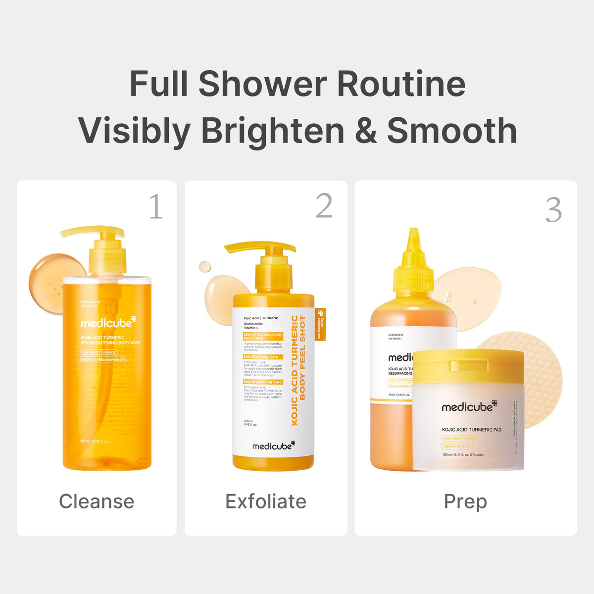 Kojic Acid Turmeric Brightening Body Wash G2