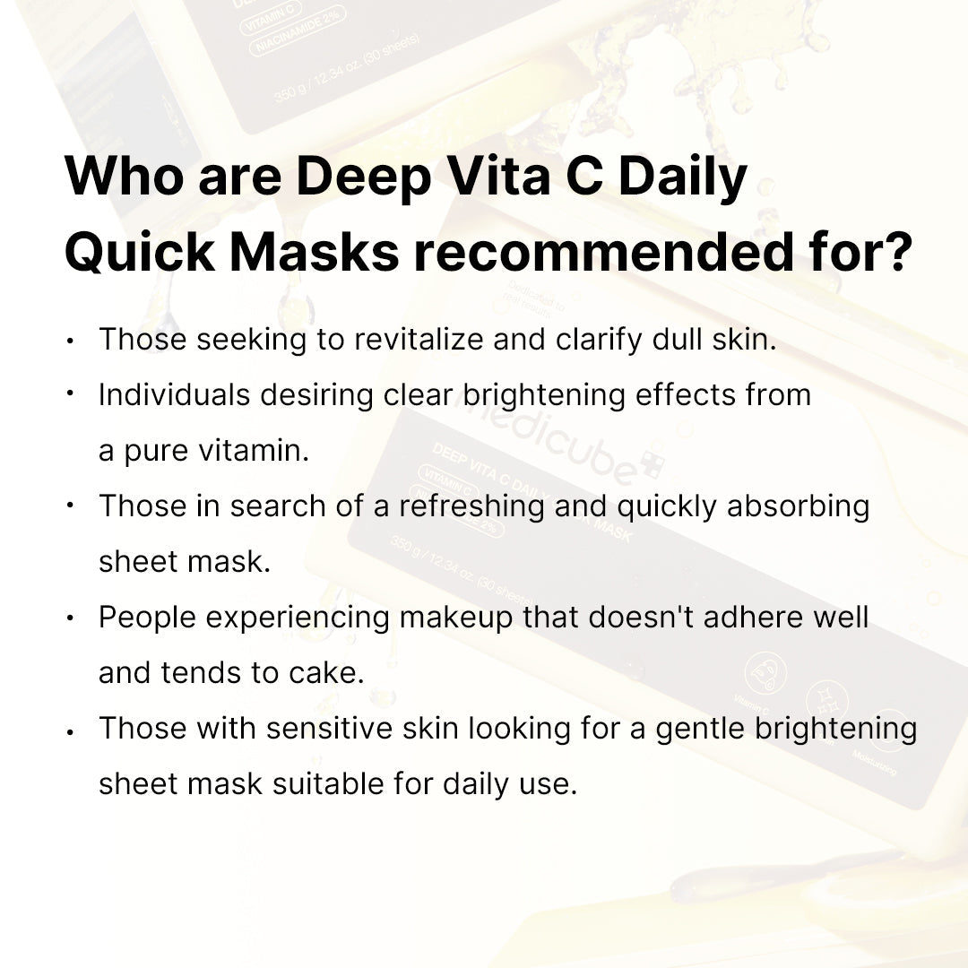 Deep Vita C Daily Quick Masks P5