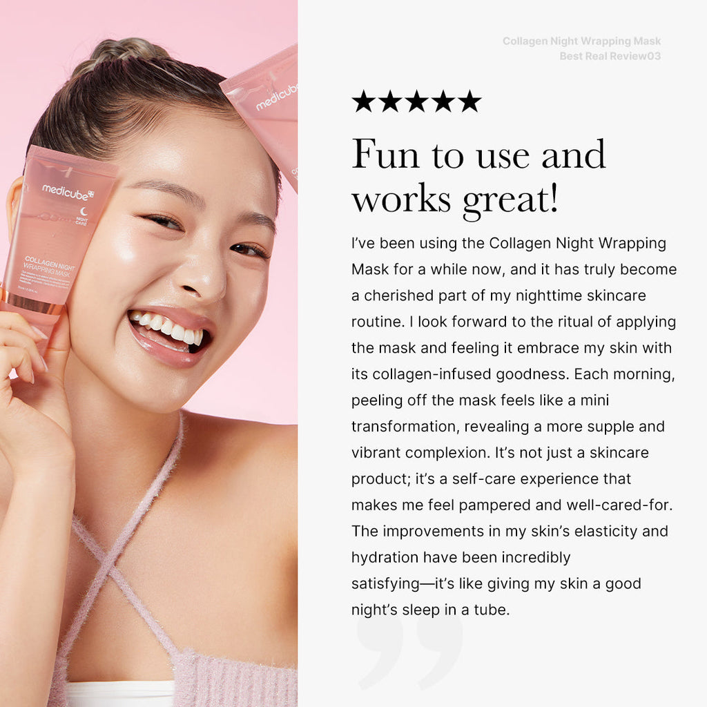 Collagen Night Wrapping Mask V8