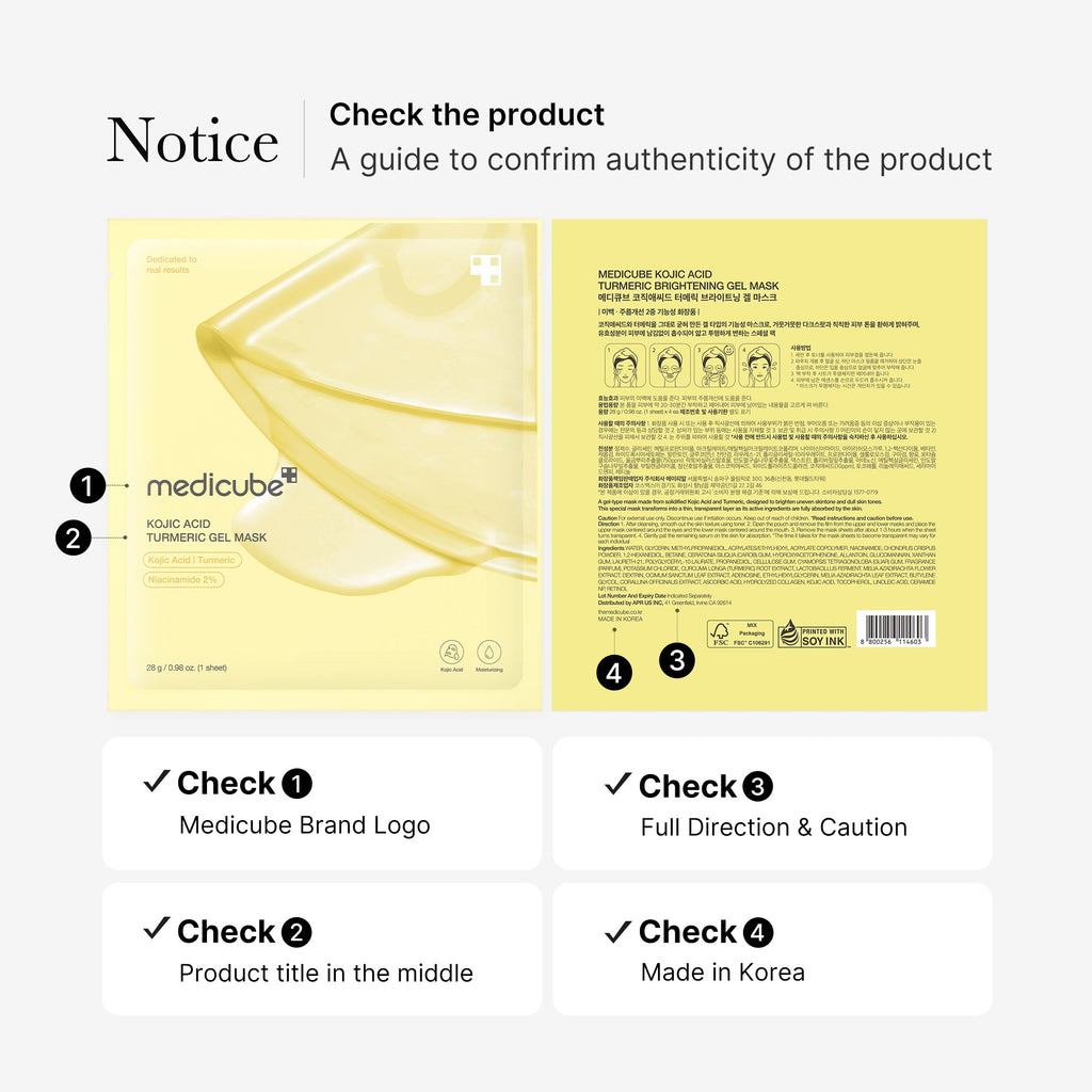 Kojic Acid Turmeric Gold Jelly Gel Mask Z2