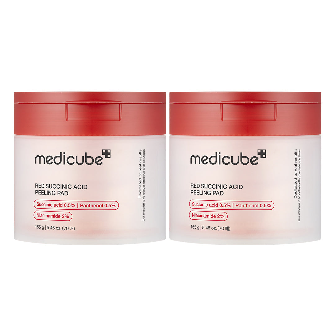 Red Succinic Acid Panthenol Pads K8