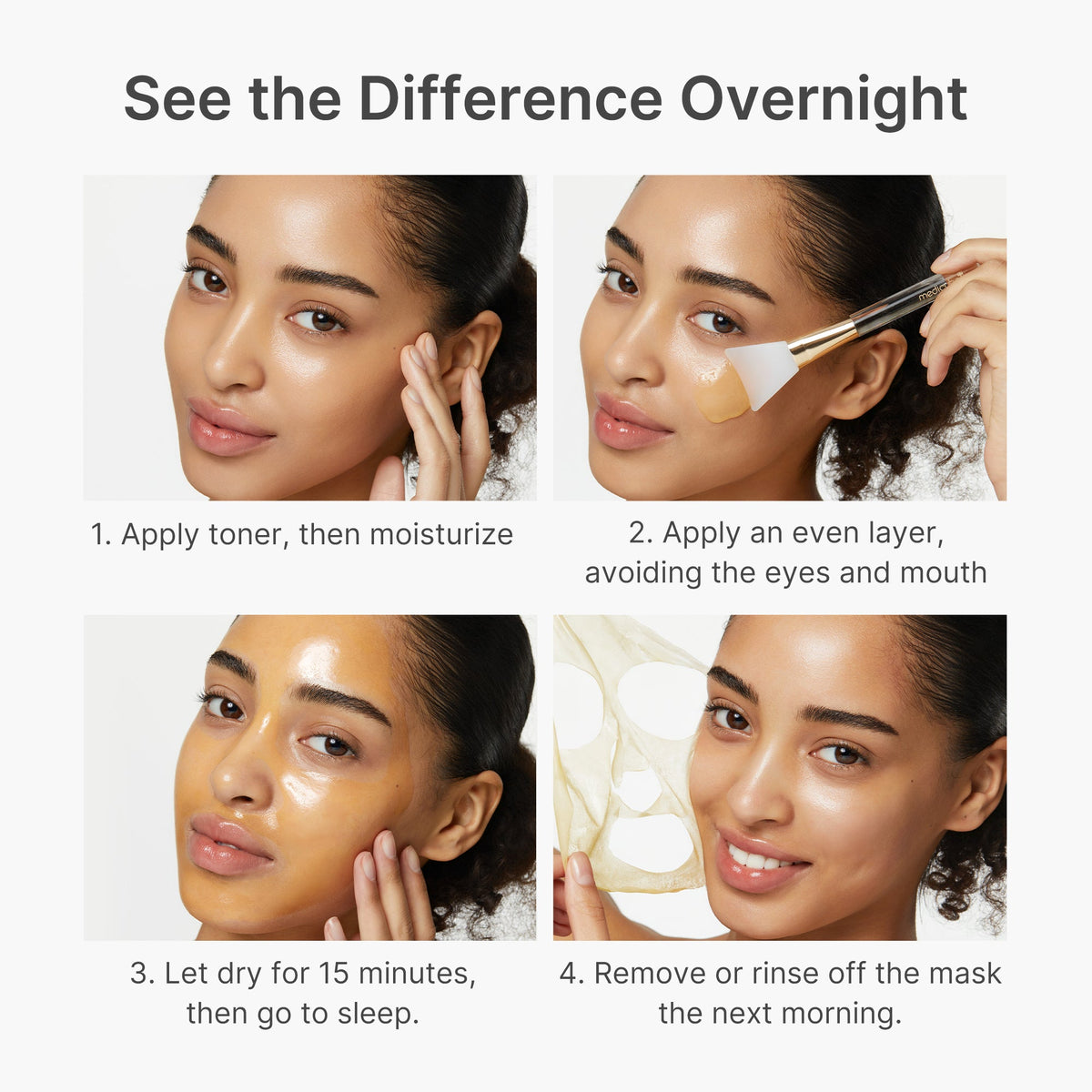 Kojic Acid Turmeric Overnight Wrapping Mask E0