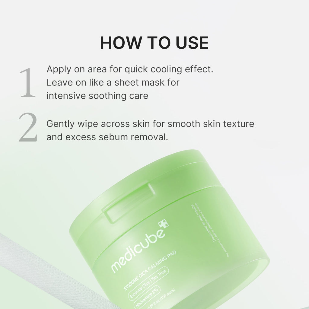 Exosome Cica Calming Toner Pads N1