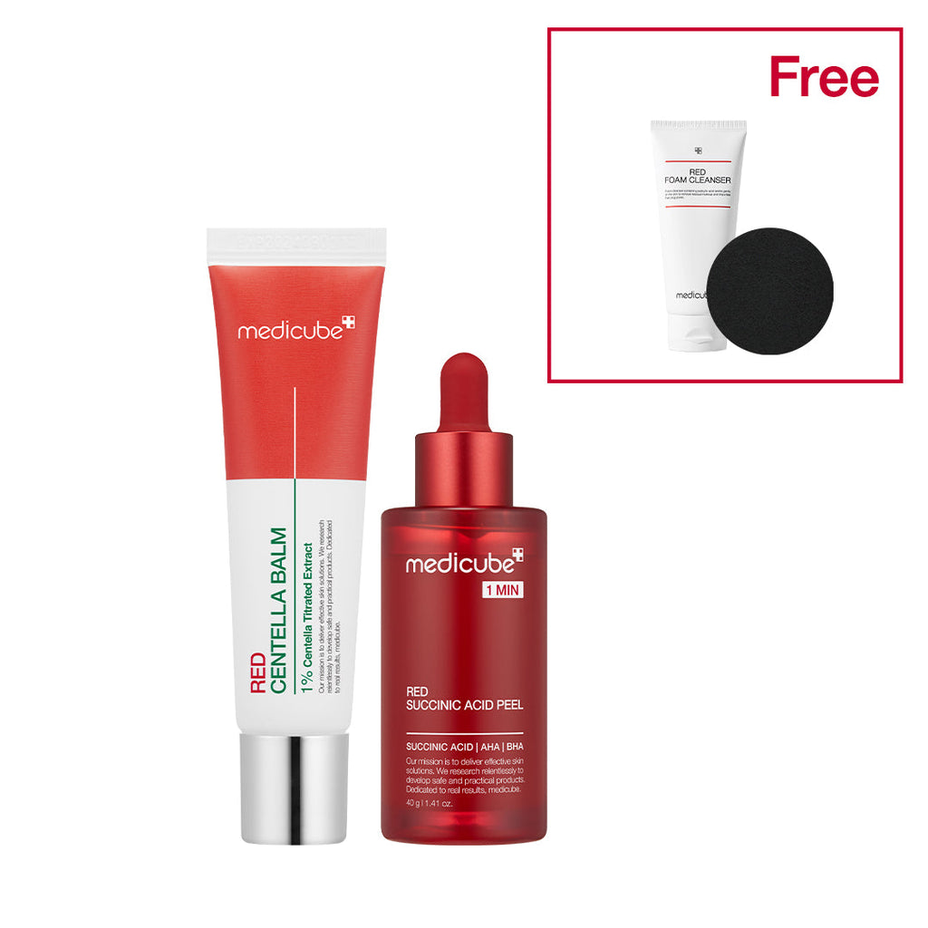 21% Red Succinic Acid Cleansing Booster Serum V8