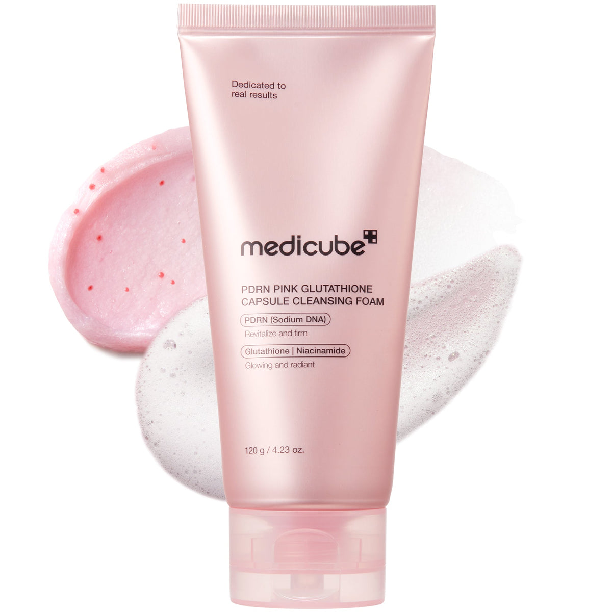 PDRN Pink Glutathione Capsule Foam Cleanser N7