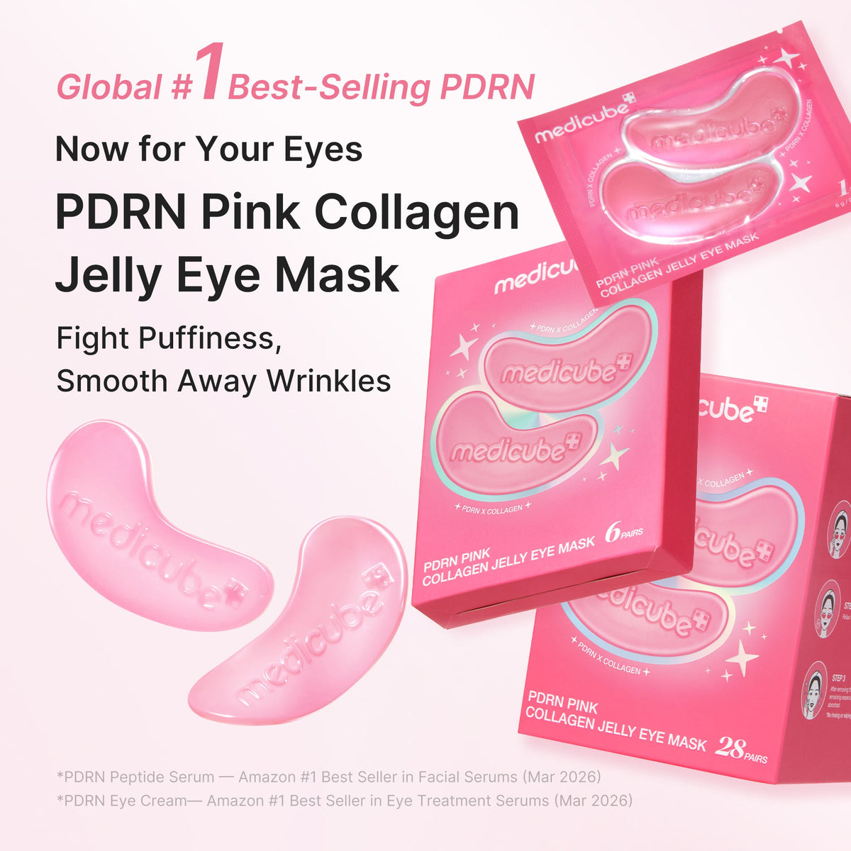 PDRN Pink Collagen Jelly Eye Mask W5