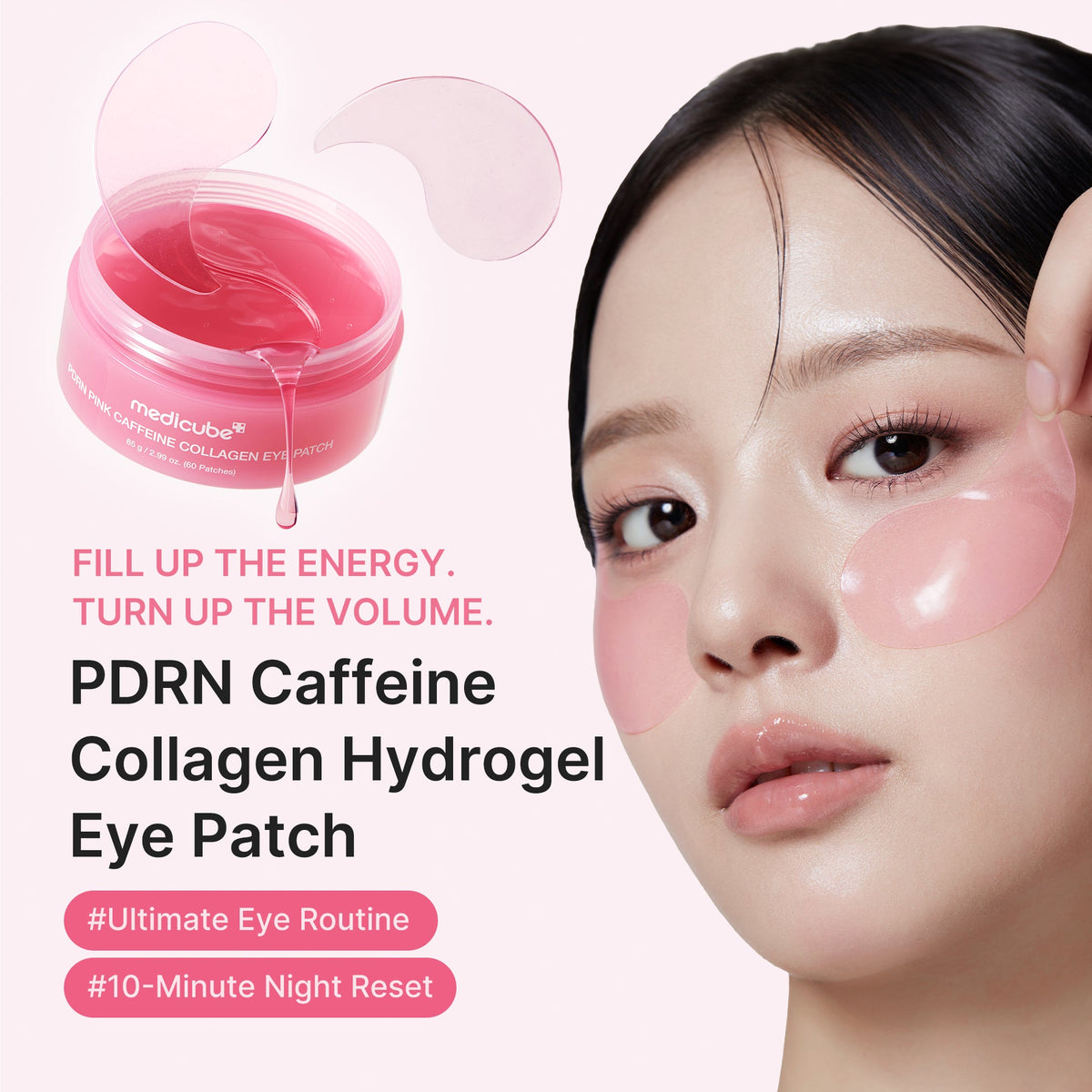 PDRN Caffeine Collagen Eye Patch O8