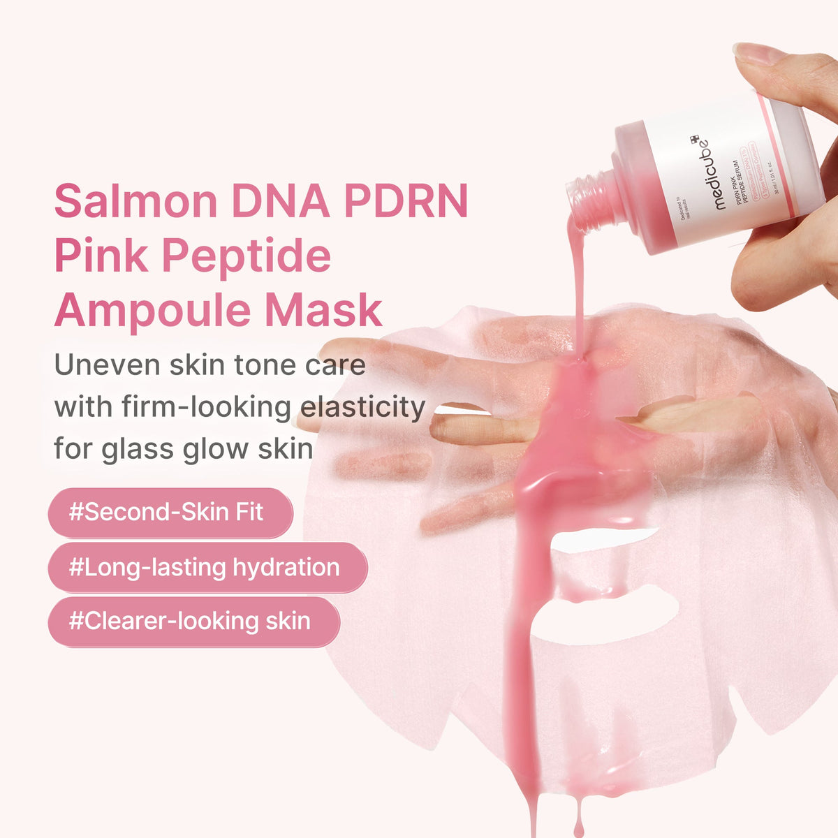PDRN Pink Peptide Ampoule Mask M2