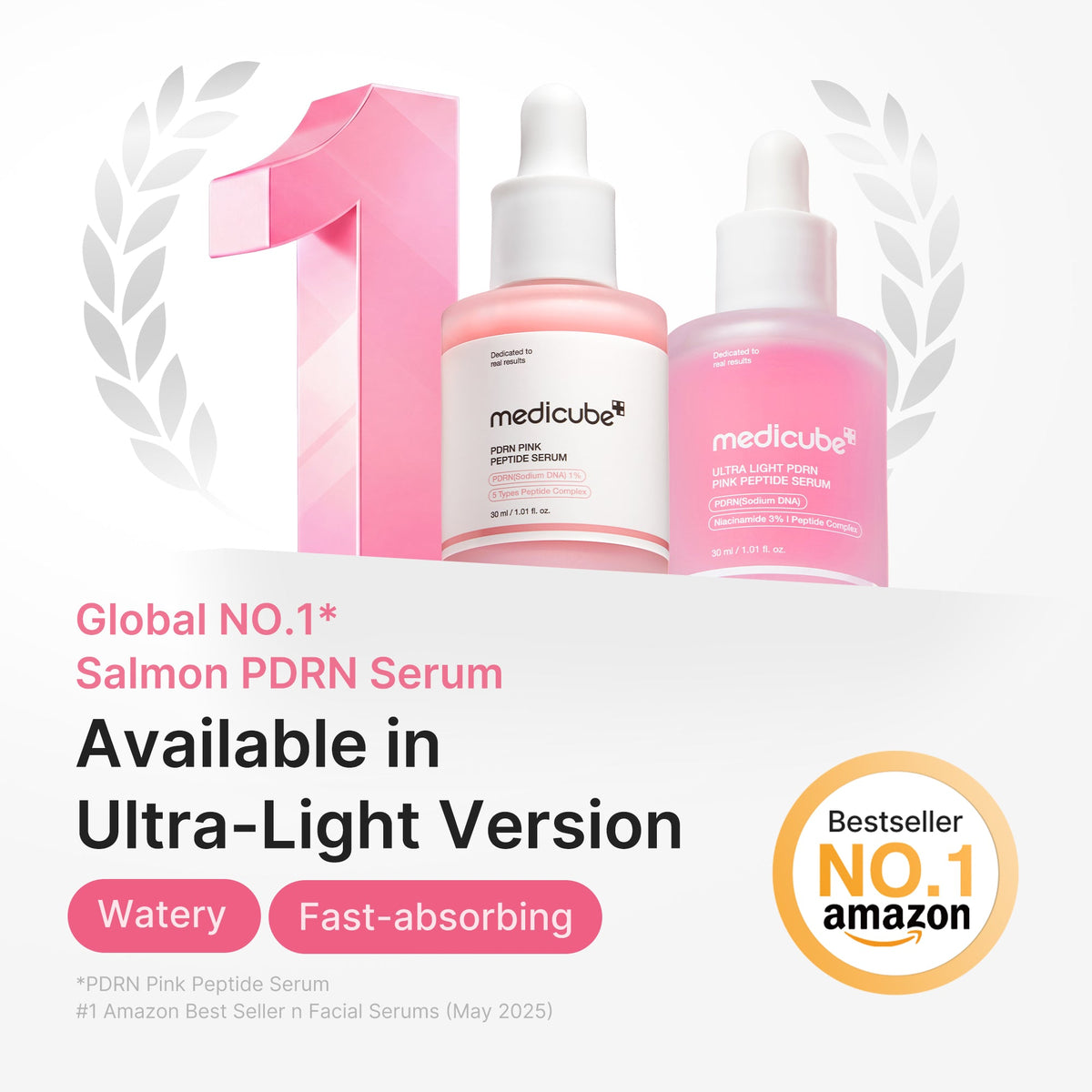 Ultra Light PDRN Pink Peptide Serum R6