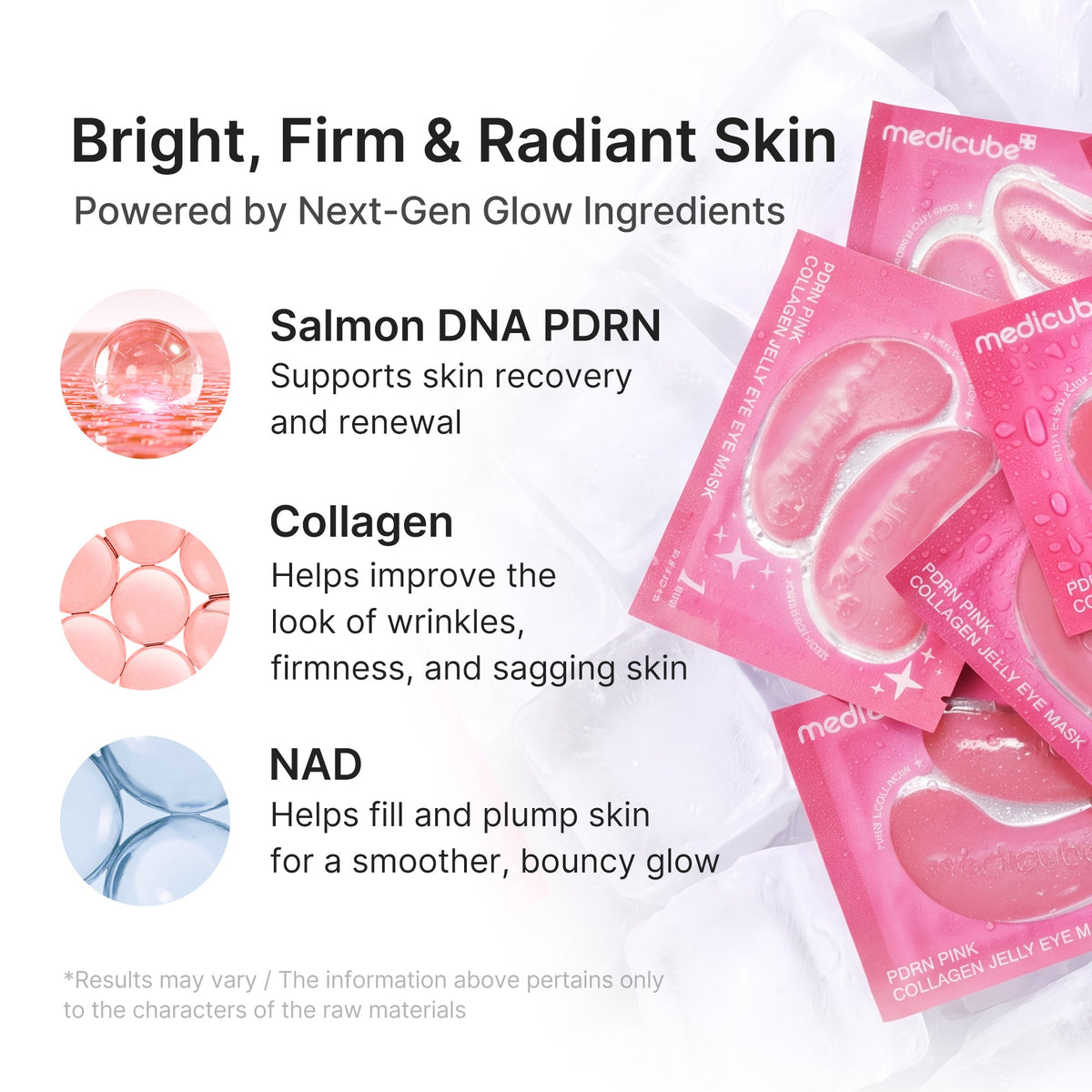 PDRN Pink Collagen Jelly Eye Mask W5