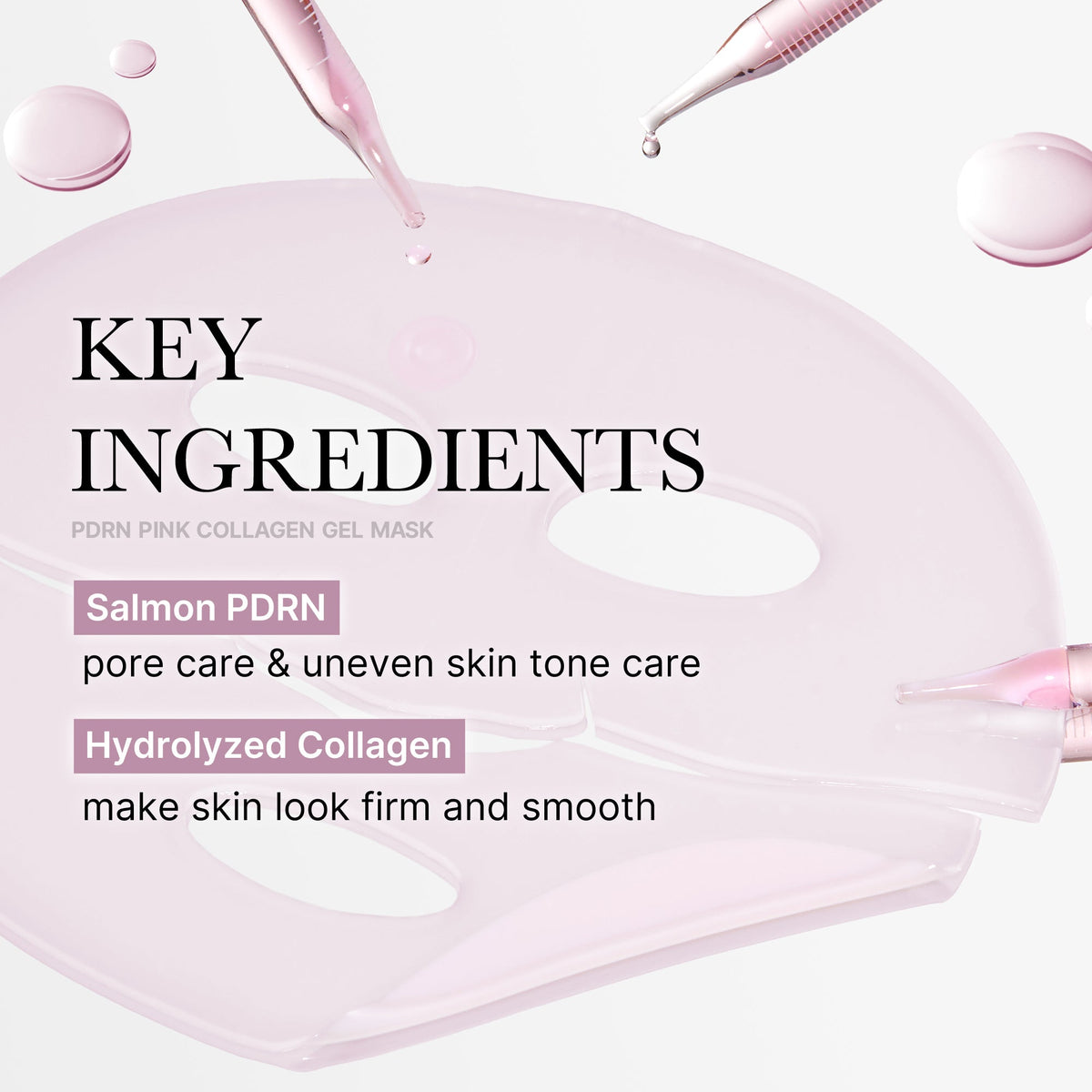 Salmon PDRN Pink Collagen Jelly Gel Mask Z6