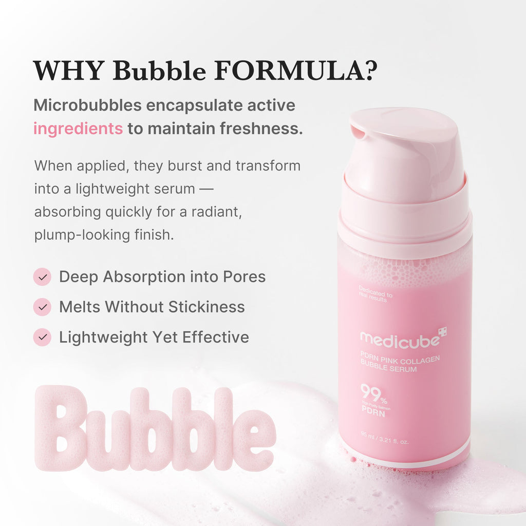 PDRN Pink Collagen Bubble Serum E2