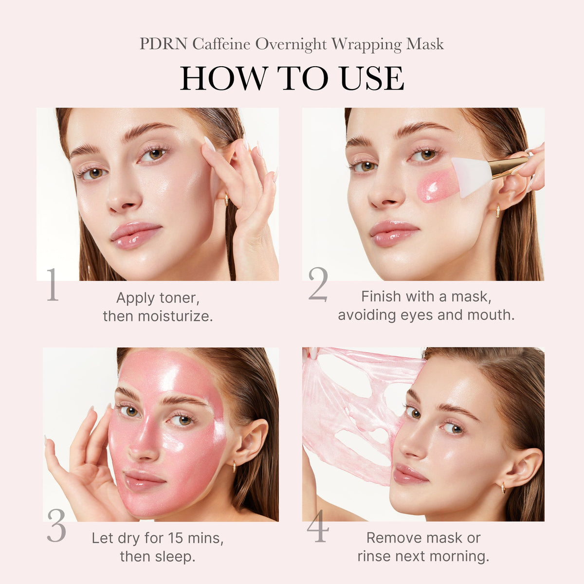 PDRN Pink Caffeine Overnight Wrapping Mask V1