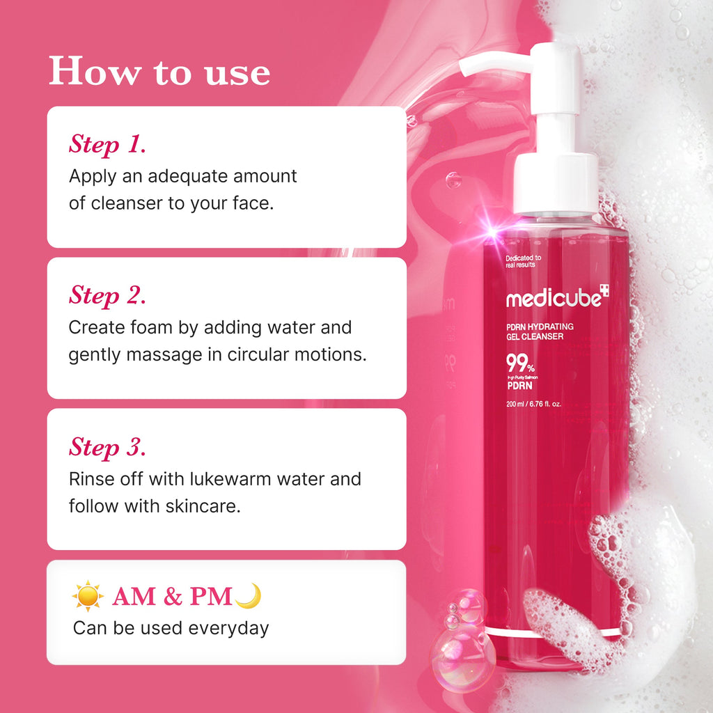 PDRN Pink Gel Cleanser Q6