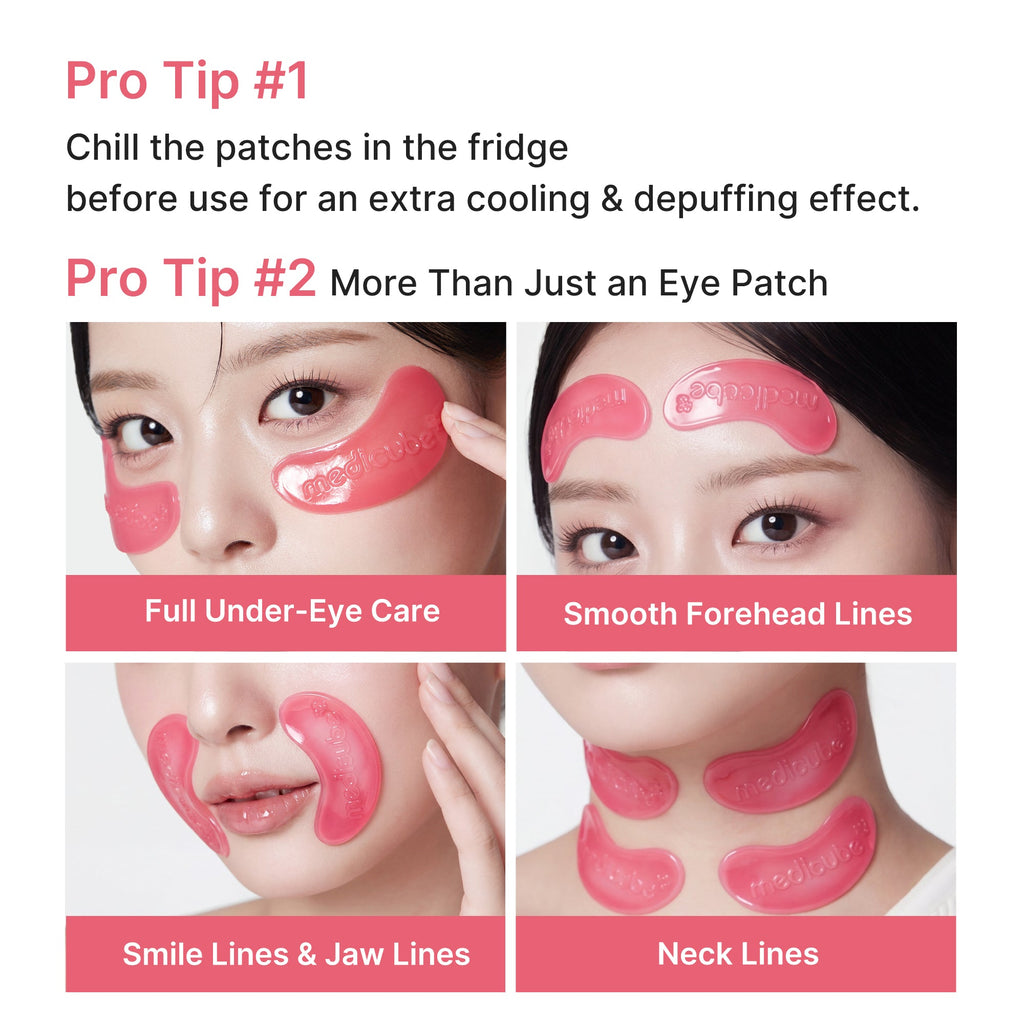 PDRN Pink Collagen Jelly Eye Mask W5
