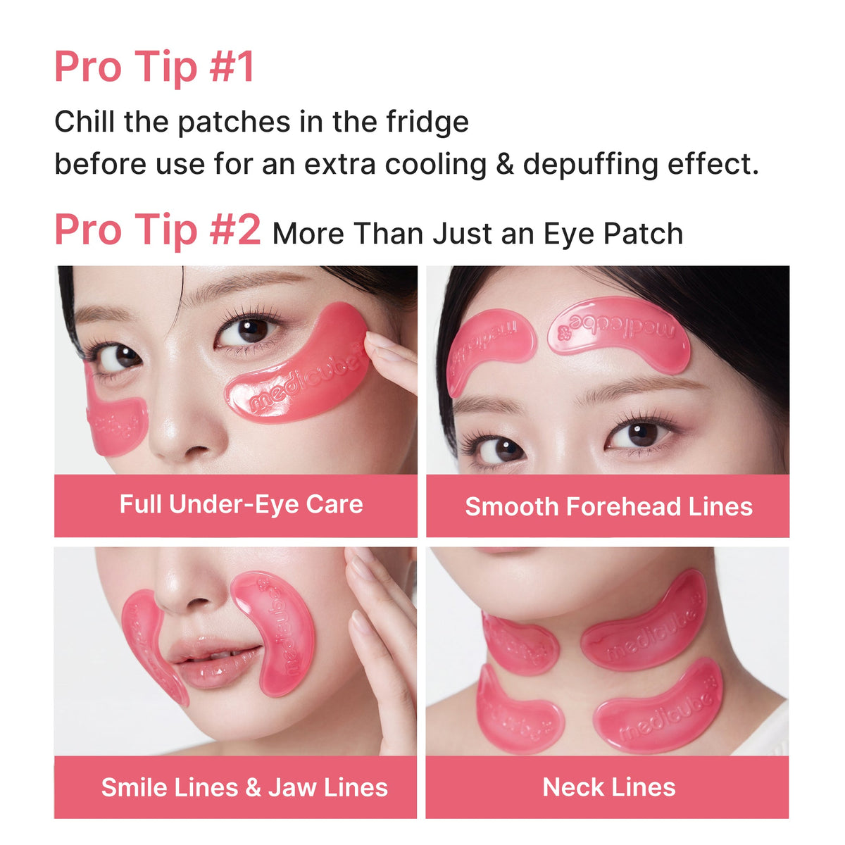 PDRN Pink Collagen Jelly Eye Mask W5