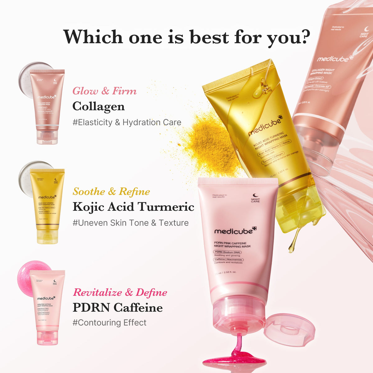 PDRN Pink Caffeine Overnight Wrapping Mask V1
