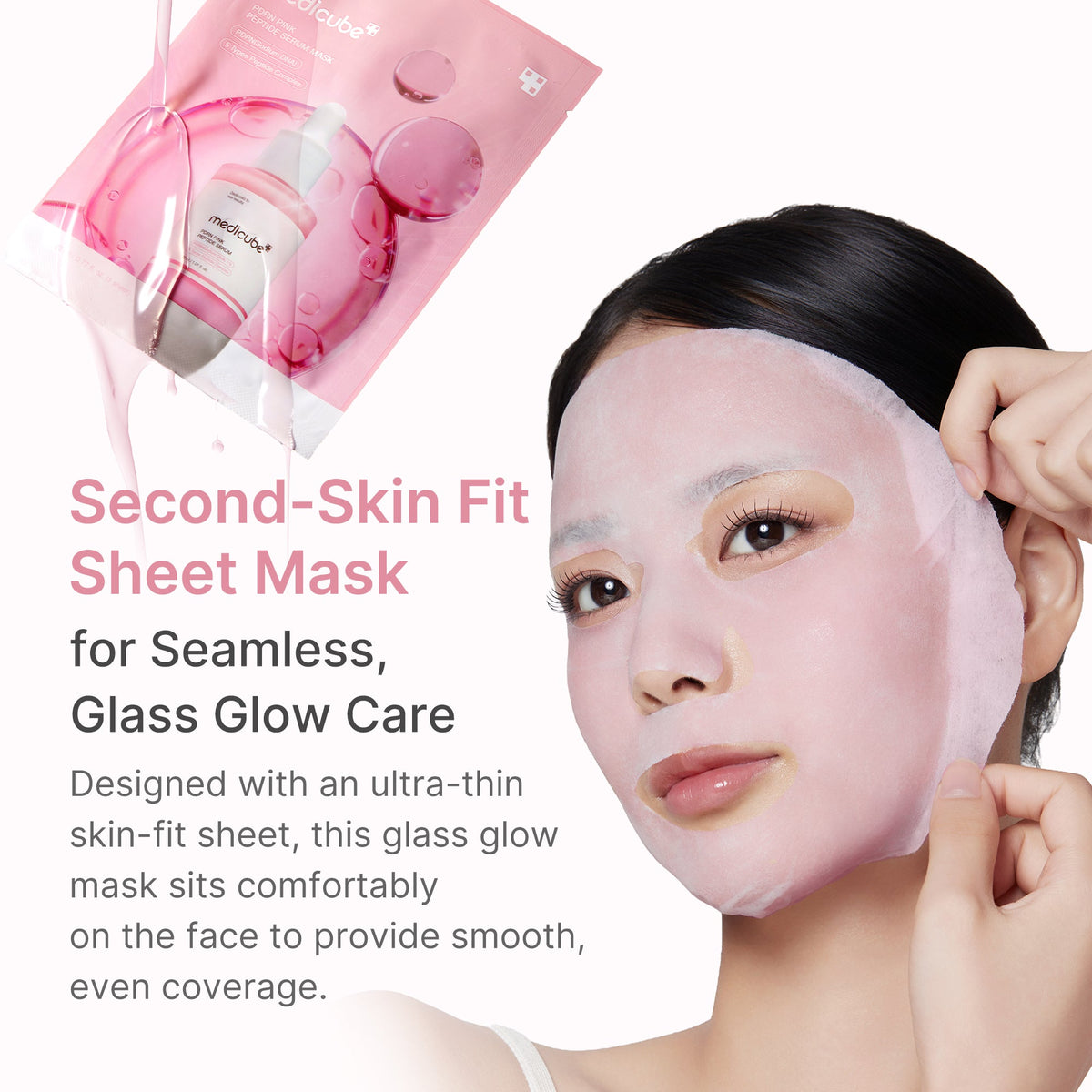 PDRN Pink Peptide Ampoule Mask M2