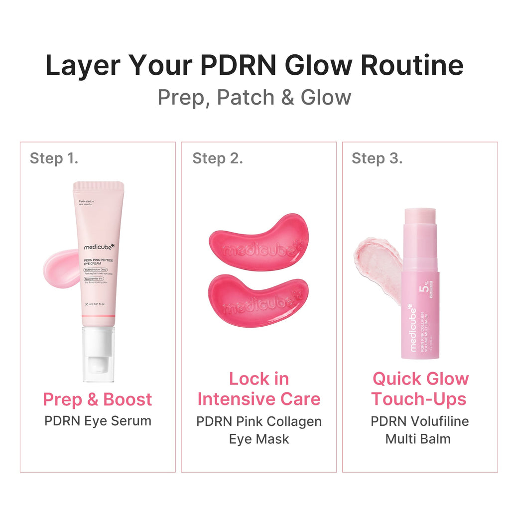 PDRN Pink Collagen Jelly Eye Mask W5