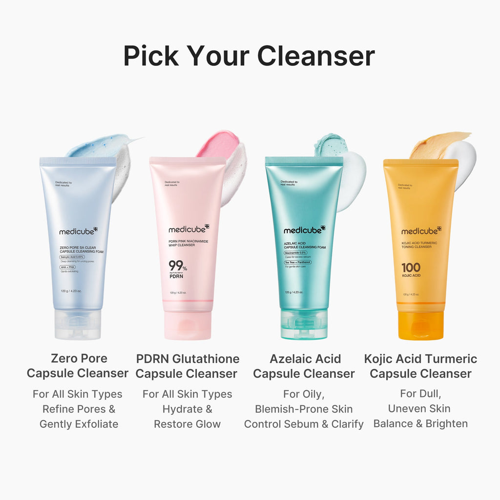 PDRN Pink Glutathione Capsule Foam Cleanser R5