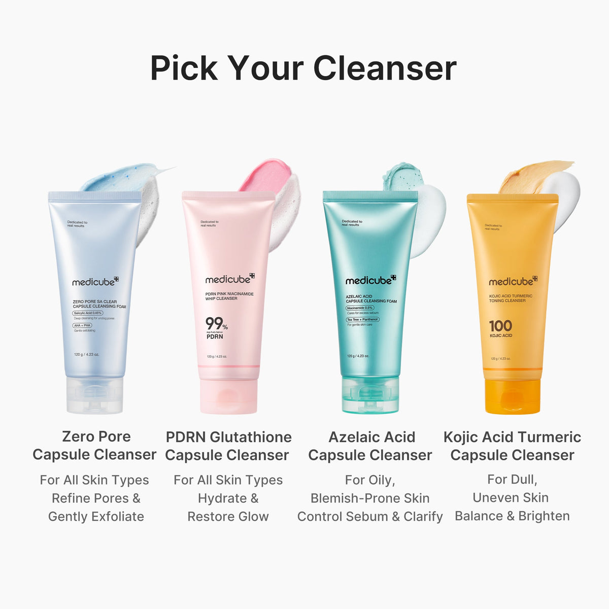 PDRN Pink Glutathione Capsule Foam Cleanser R5