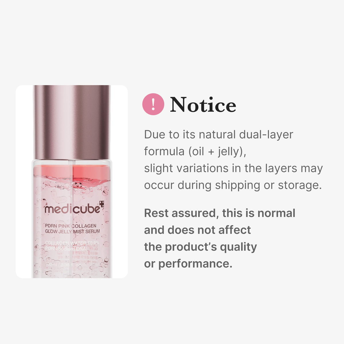 PDRN Pink Collagen Glow Jelly Mist Serum J1