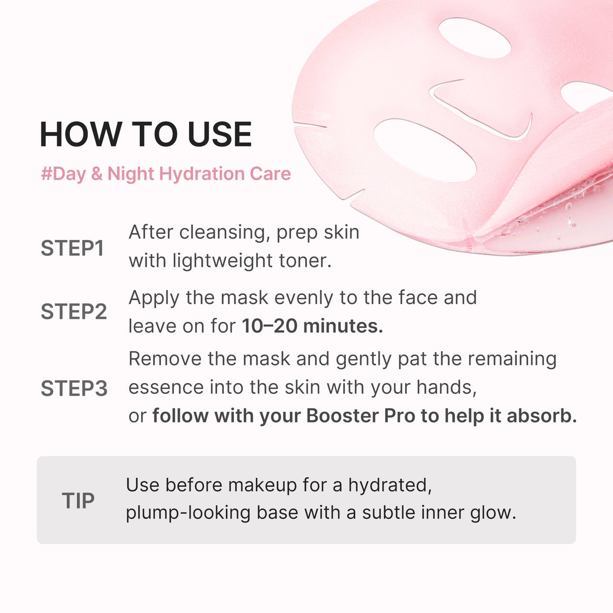 PDRN Pink Peptide Ampoule Mask M2