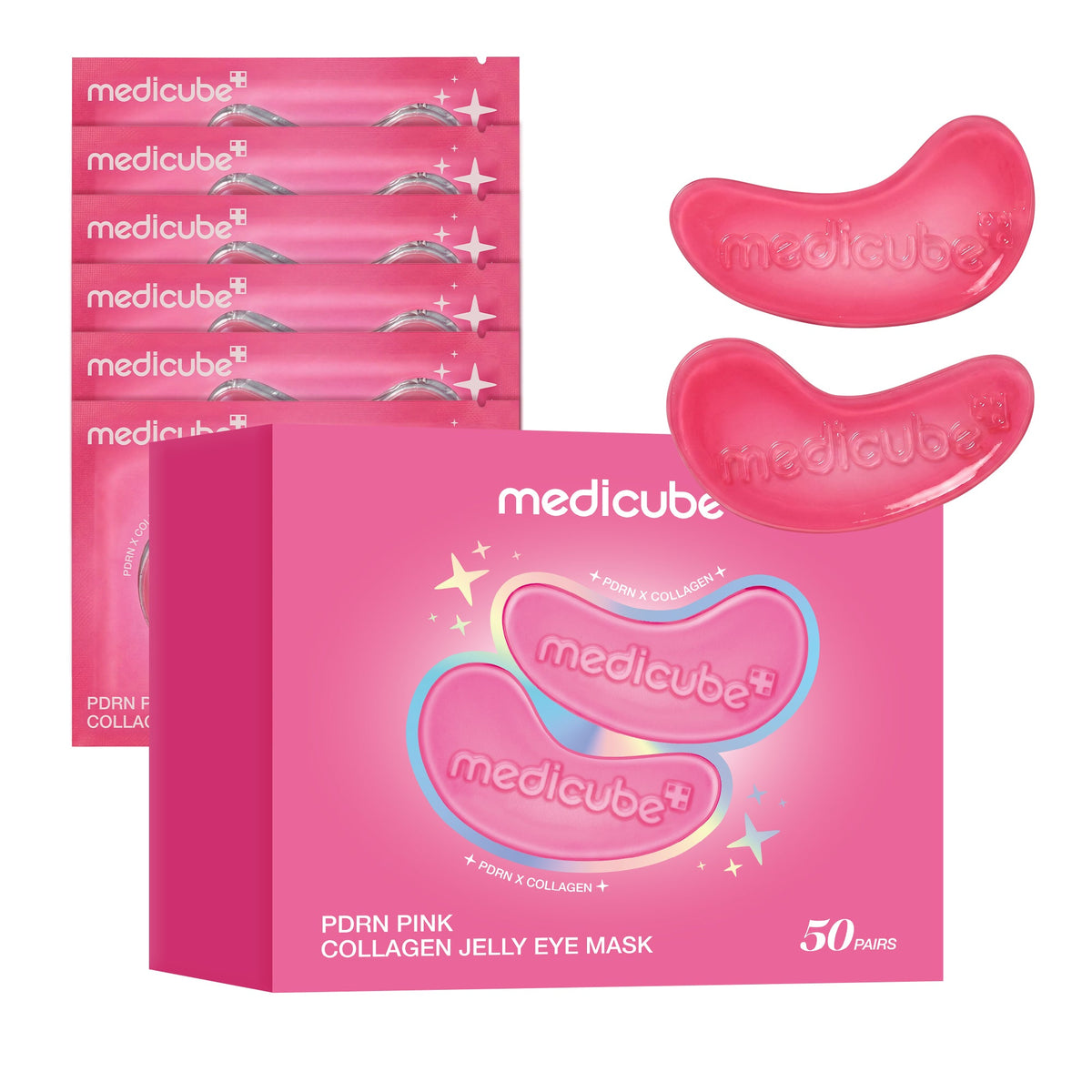 PDRN Pink Collagen Jelly Eye Mask W5