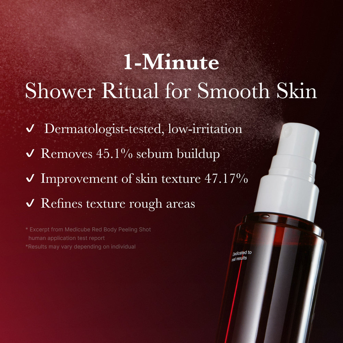 Red Body Peeling Shot Cleanser B2