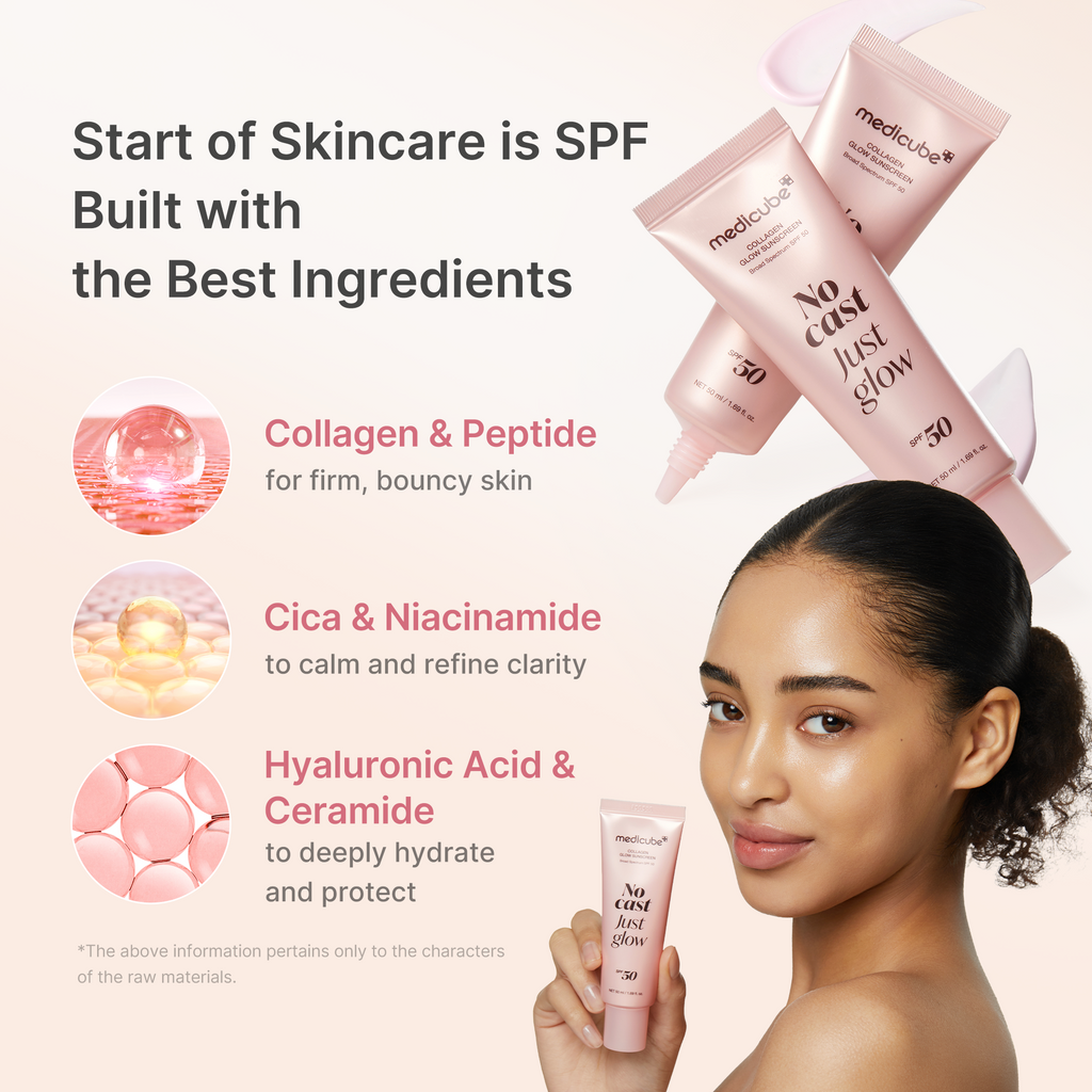 No Cast Just Glow Collagen Sunscreen F3